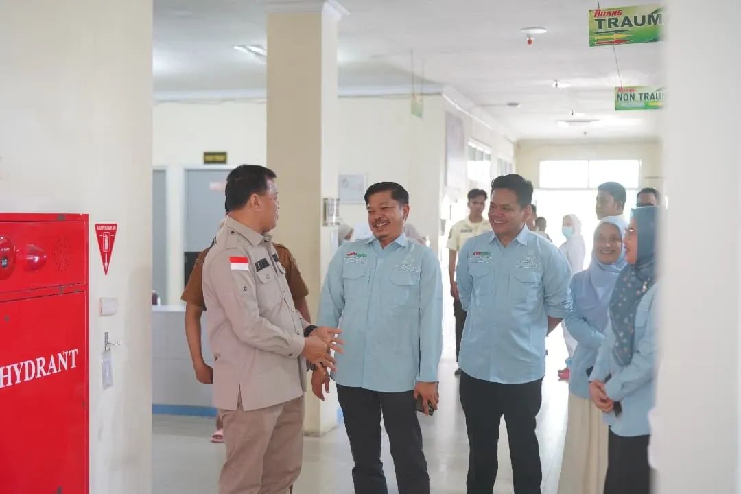 Kunjungan Langsung ke RSUD Teluk Kuantan, Bupati Kuansing Pastikan Pelayanan Maksimal dan Prima Untuk Masyarakat