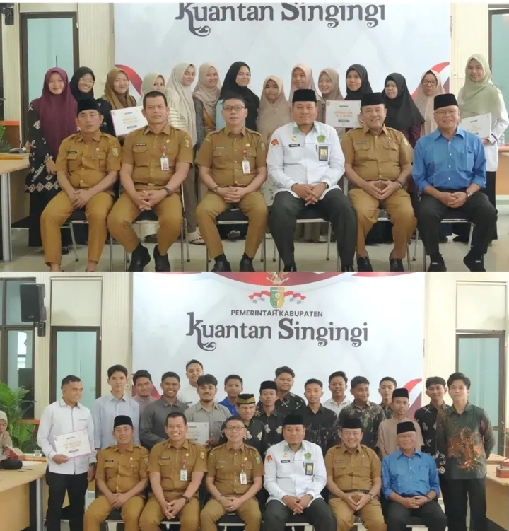 RAIH PERINGKAT KE 4, PEMKAB KUANSING BERIKAN APRESIASI DAN BONUS KEPADA KAFILAH KUANSING