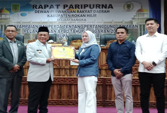 Paripurna Penyampaian Ranperda Tentang Pertanggungjawaban Pelaksanaan APBD Tahun Anggaran 2025